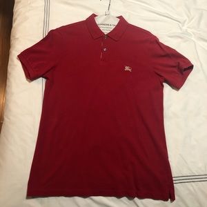 burberry collar shirt